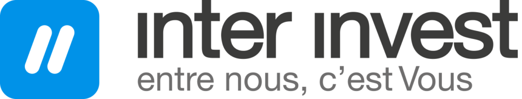 Logo d'Inter Invest avec slogan.